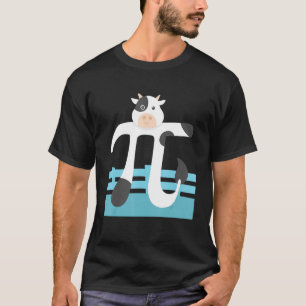 Kuh Pi Tag Produkt 314 159 Für Mathe Nerds Geek T-Shirt