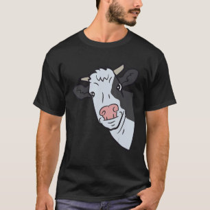 Kuh pinkelt von der Nebenerwerbsfarm T-Shirt