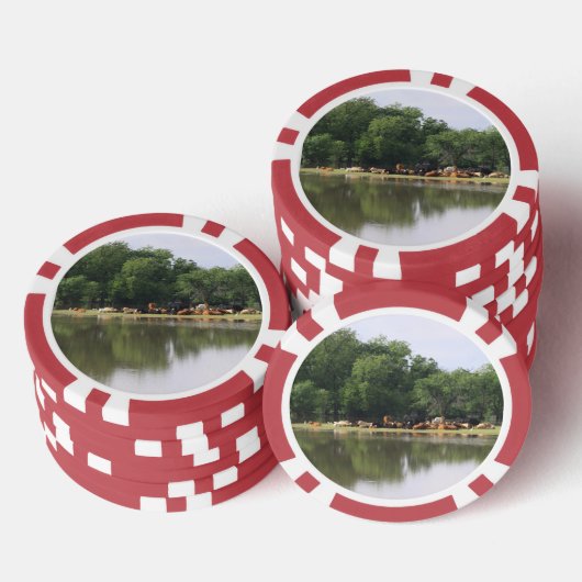 Kuh Pokerchips (Stapel)