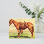 Kuh Pony Postkarte (Stehend Vorderseite)