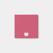 Kuh Post-it Klebezettel (Vorderseite)