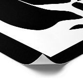 Kuh Poster-Kitche ist geschlossen Holen Sie es sic Poster (Ecke)