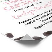 Kuh Print Birthday Time Kapsel Zeichen Poster (Ecke)