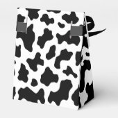 Kuh Print Cowgirl Country Farm Animal Party Geschenkschachtel (Rückseite)