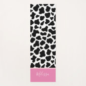 Kuh Print Farm Tiermuster Yoga Geschenk Yoga Mat Yogamatte (Vorderseite)