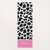 Kuh Print Farm Tiermuster Yoga Geschenk Yoga Mat Yogamatte (Rückseite)