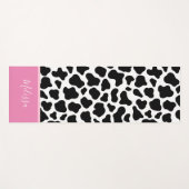 Kuh Print Farm Tiermuster Yoga Geschenk Yoga Mat Yogamatte (Vorderseite (Horizontal))