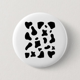 Kuh Print Halloween Kostümkühe Tier Button