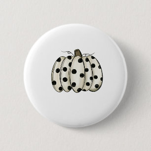 Kuh Print Pumpkin Erntedank Fall Rind Button