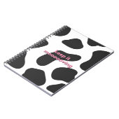 Kuh Print Uni Ruled Notebook Notizblock (Linke Seite)