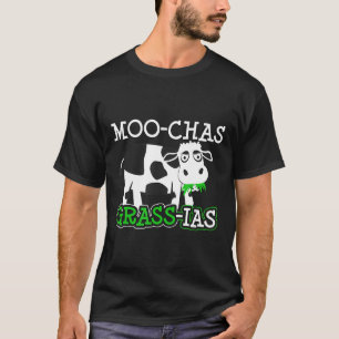 Kuh Pun Art Moo Chas Gras Ias T-Shirt