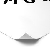 Kuh Puns bewegen mich wirklich über mich lustige T Poster (Ecke)