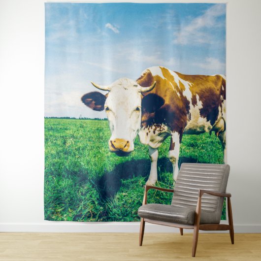 Kuh Ranch Südlicher Bauernhof| Mauer Wandteppich (Beispiel)