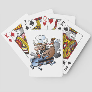 Kuh reiten GRILLEN Kartenspielen Spielkarten