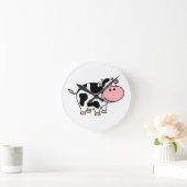 Kuh Runde Wanduhr (Zuhause)