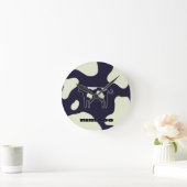 Kuh Runde Wanduhr (Zuhause)