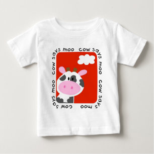 Kuh sagt MOO-T-Shirts und -geschenke Baby T-shirt