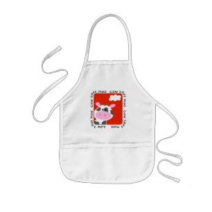 Kuh sagt MOO-T-Shirts und -geschenke Kinderschürze