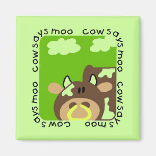 Kuh sagt MOO-T-Shirts und -geschenke Magnet