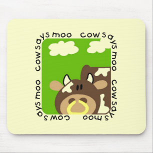 Kuh sagt MOO-T-Shirts und -geschenke Mousepad
