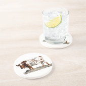 KUH SANDSTEIN UNTERSETZER (Seite)