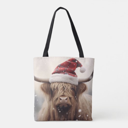 Kuh Santa Rustica Tasche (Rückseite)