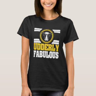 Kuh Sarkastischer Wortwitz Äußerst Fabelhaft T-Shirt