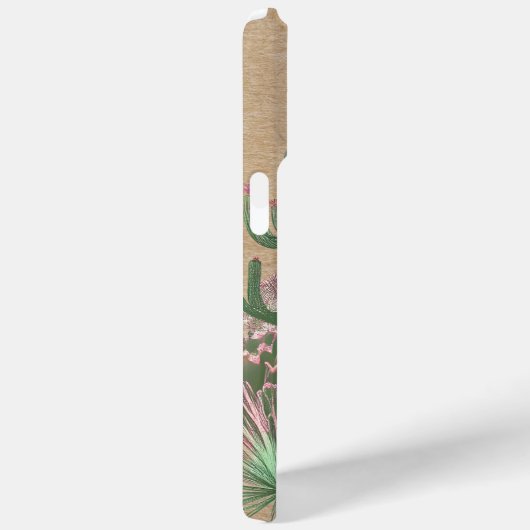 Kuh Schädelwüste Blumenkaktus Personalisierter Nam Case-Mate iPhone Hülle (Rückseite / Rechts)