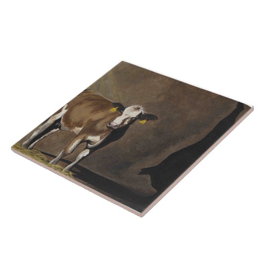 Kuh-Schatten Fliese (Seite)