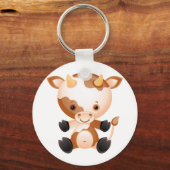 Kuh Schlüsselanhänger (Vorderseite)