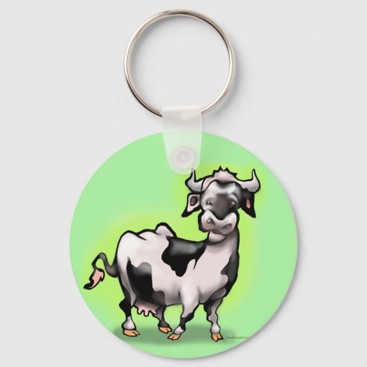 Kuh Schlüsselanhänger (Vorderseite)