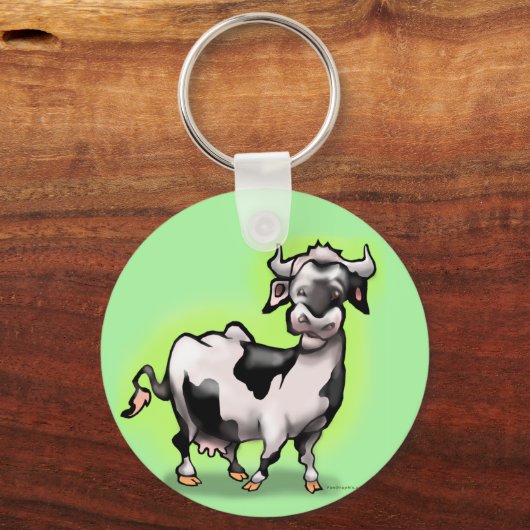 Kuh Schlüsselanhänger (Vorderseite)