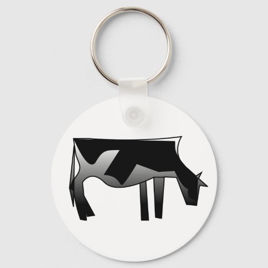 Kuh Schlüsselanhänger (Vorderseite)