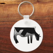 Kuh Schlüsselanhänger (Vorderseite)