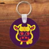 Kuh Schlüsselger Schlüsselanhänger (Vorderseite)