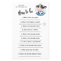 Kuh Schöner Traum Wie gut Sie wissen, Game Card