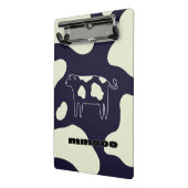 Kuh schwarz und weiß mini klemmbrett (Gewinkelt2)