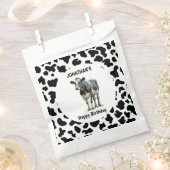 Kuh schwarz-weiß geschenktütchen (Ausgeschnitten)