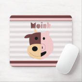 Kuh + Schwein = Moink mousepad (Mit Mouse)