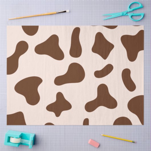 Kuh Seidenpapier (Basteln)