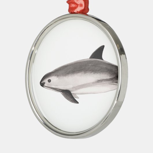 Kuh Silbernes Ornament (Links)