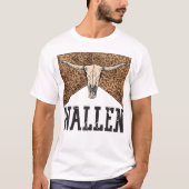 Kuh Skull Wallen West T-Shirt (Vorderseite)