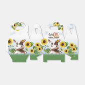 Kuh Sonnenblume Mädchen Erstgeburt Geschenkschachtel (Ungefaltet)