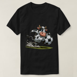 Kuh Spielen Fußball Sportkühe längst T-Shirt