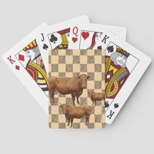 Kuh Spielkarten-Deck Spielkarten (Rückseite)