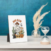 Kuh Spot Ghost Western Funny Halloween Fotoplatte (Seite)