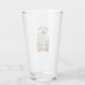 Kuh Spot Ghost Western Funny Halloween Glas (Rückseite)