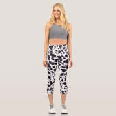 Kuh-Spots Capri Leggings (Vorderseite)