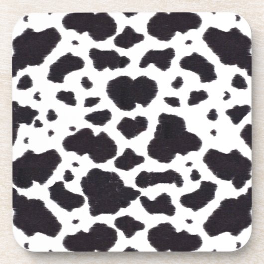 Kuh-Spots Getränkeuntersetzer (Vorderseite)
