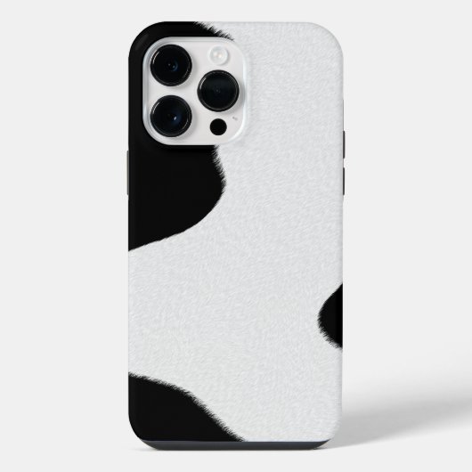 Kuh-Spots iPhone Hülle (Rückseite)